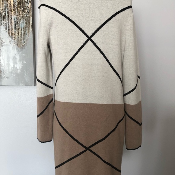 Colorblock Sweater Jacket ~ NWOT ~ - Picture 3 of 7